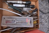 Flat of various tools to include pneumatic ratchet wrenches