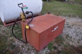 150 gal. transfer tank w/ manual pump