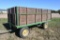 John Deere 6'x12' barge wagon