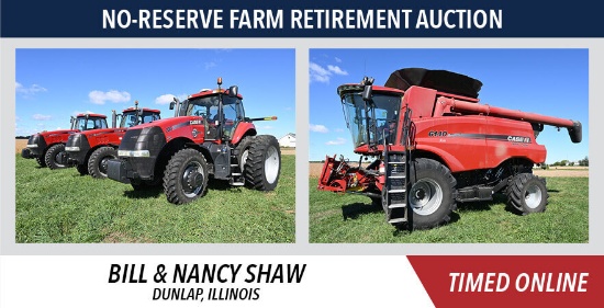 No-Reserve Farm Retirement Auction - Shaw