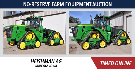 No-Reserve Farm Equipment Auction - Heishman Ag