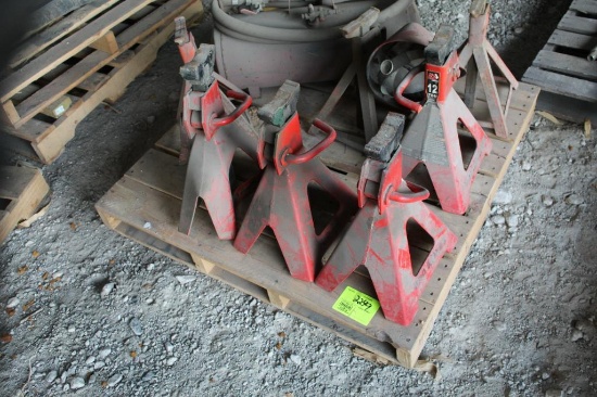 (4) 12 Ton Jack Stands