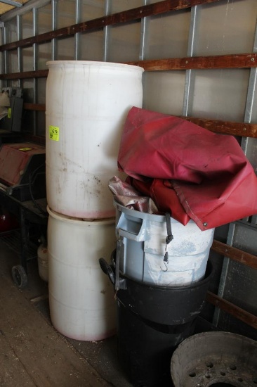 (2) Poly Barrels