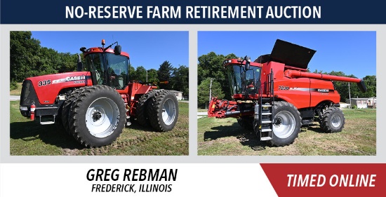 No-Reserve Farm Retirement Auction - Rebman