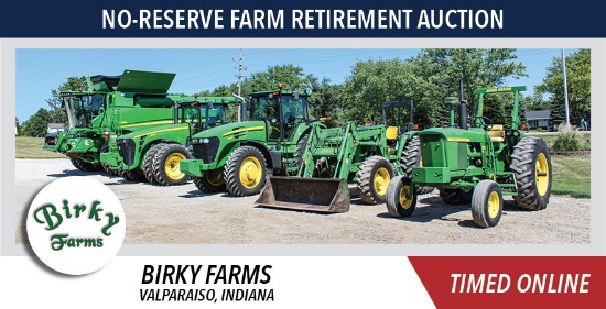 No-Reserve Farm Retirement Auction - Birky