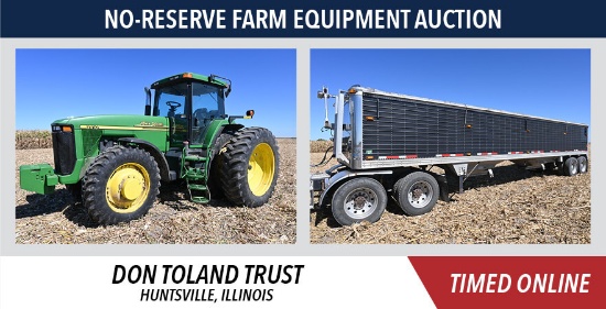 No-Reserve Farm Equipment Auction - Toland