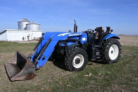 2007 New Holland T6030 MFWD tractor