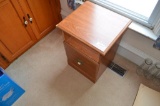 Pressed wood telephone table