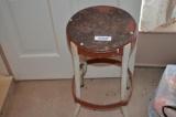 Vintage metal stool