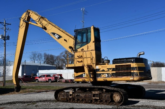 Caterpillar 345B MH excavator