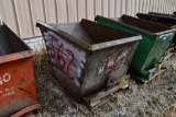 Portable skid mount dumpster