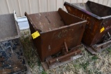 Portable skid mount dumpster
