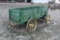 John Deere Wagon on steel wheels