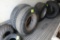 (2) 10.00-20 Tires on Steel Rims