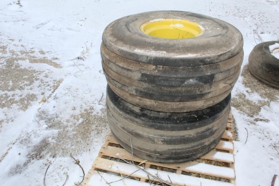 (2) 16.5L-16.1 Tires on 8 Bolt Rims