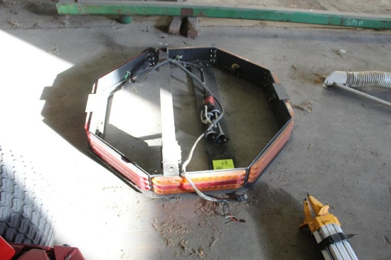 Octagon Light Bar for tractor cab