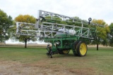 Shop built 800 gallon pull-type sprayer