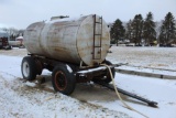 2000 Gallon Tank on single axle running gear