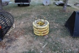 (4) John Deere wheel weights