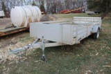2014 Triton 14' Flatbed Trailer
