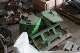 (22) John Deere 8000 Series Suitcase Weights
