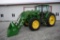 1996 John Deere 7410 MFWD tractor
