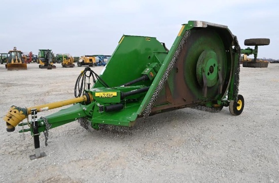 2017 John Deere HX15 15' batwing mower