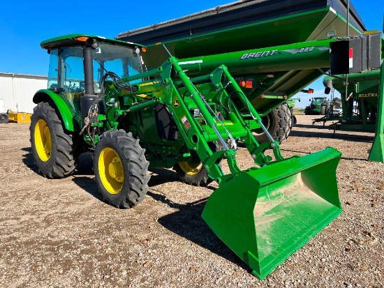 2021 John Deere 5090E MFWD tractor