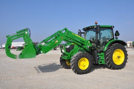 2022 John Deere 6130R MFWD tractor