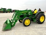 2018 John Deere 5065E MFWD tractor