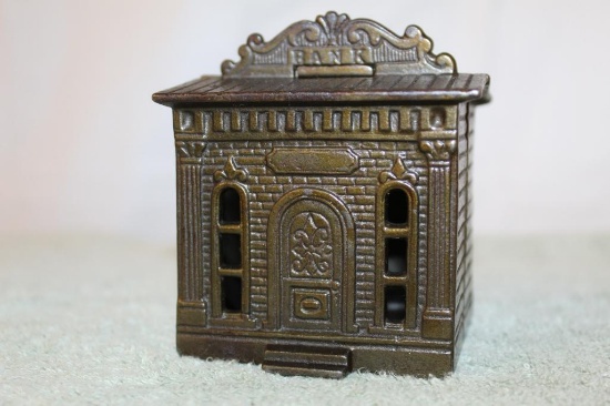 Cast Iron Bank Bank