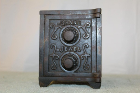 Cast Iron Safe Bank