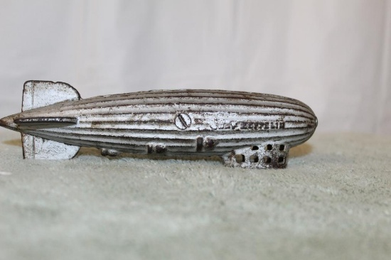 Cast Iron Graf Zeppelin Bank