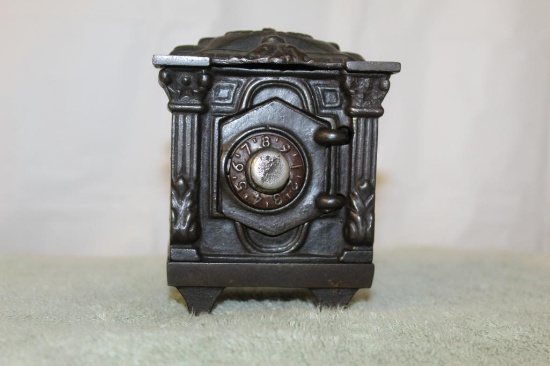 Cast Iron Safe Bank