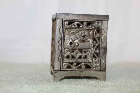 Cast Iron Safe Bank