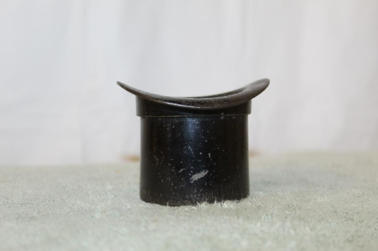 Cast Iron Top Hat Bank