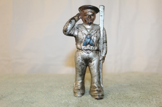 Cast Iron Sailor Bank
