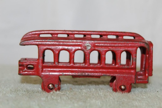 Cast Iron Train Passenger Car