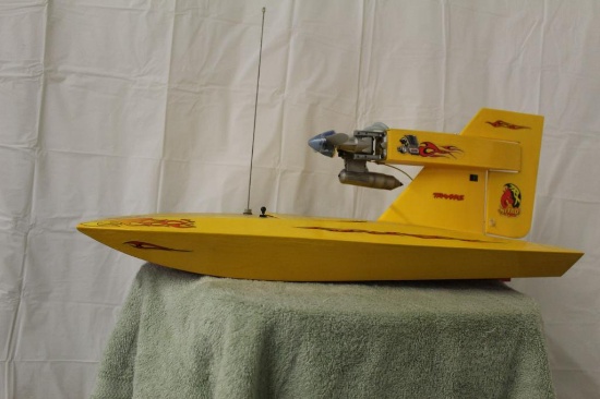 Traxxas Custom Made Boat with Engine