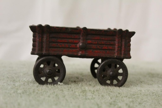 Cast Iron Coal Cart