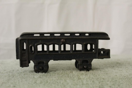 Cast Iron Train Passenger Car