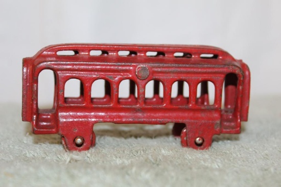 Cast Iron Train Passenger Car