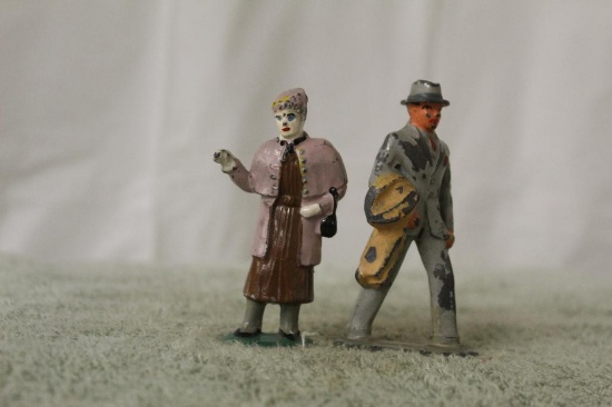 Cast Iron Man and Woman