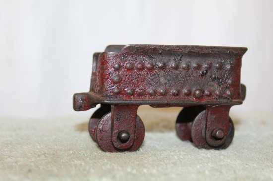 Cast Iron Coal Car