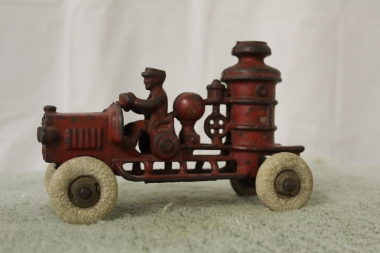 Cast Iron Fire Truck