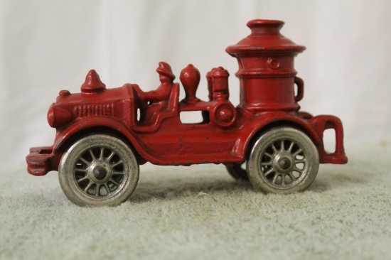 Cast Iron Fire Truck