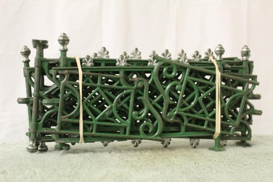 10 Pieces Cast Iron Christmas Fence