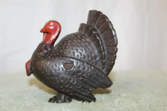 Cast Iron Turkey Bank