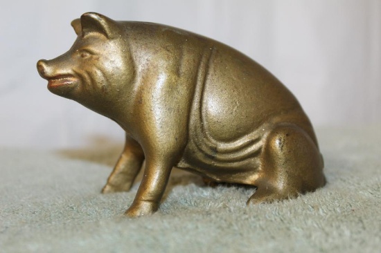 Cast Iron Pig Bank