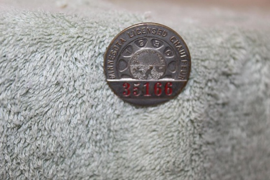 1936 Chauffeur Button